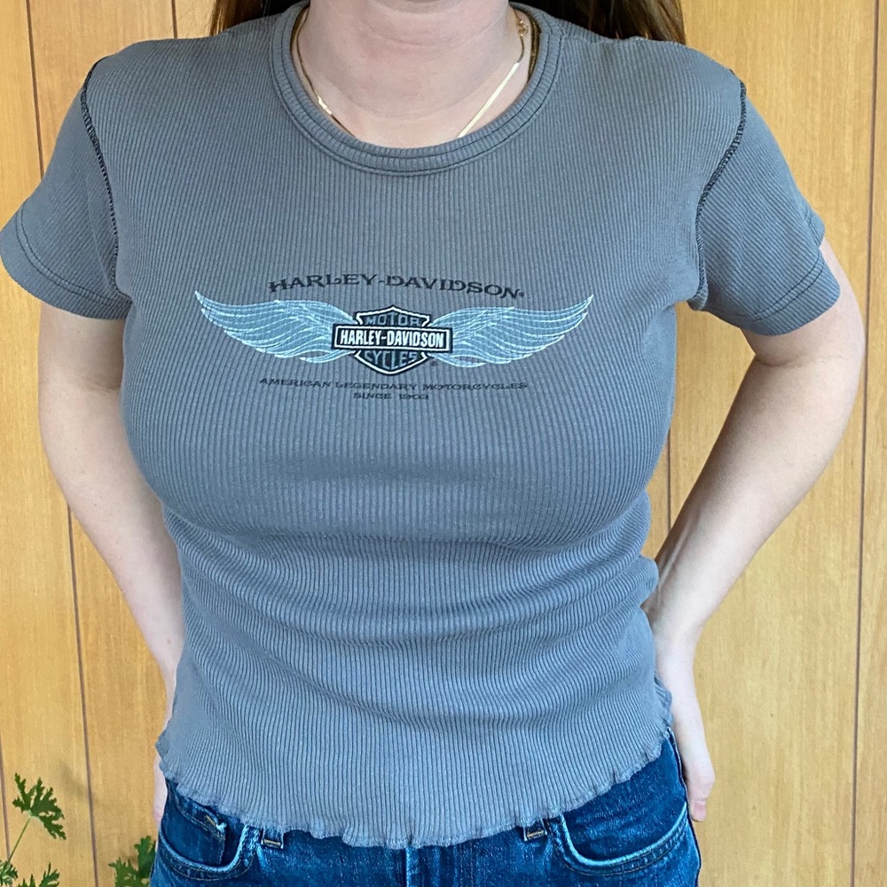 Vintage Harley Davidson Cute Tee